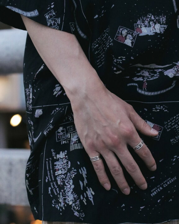 楽天市場】PORTER CLASSIC（ポータークラシック）KAHIKO SILVER RING 
