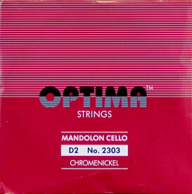 【OPTIMA　オプティマ】マンドチェロ弦　2D　2本セット