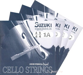 Suzuki　スズキ　チェロ弦（Dogal）　SET　各サイズ