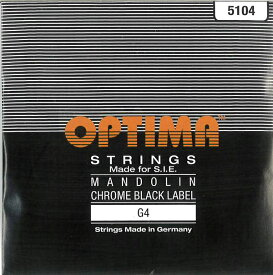 【OPTIMA　オプティマ】マンドリン弦　BLACK　4G　2本セット