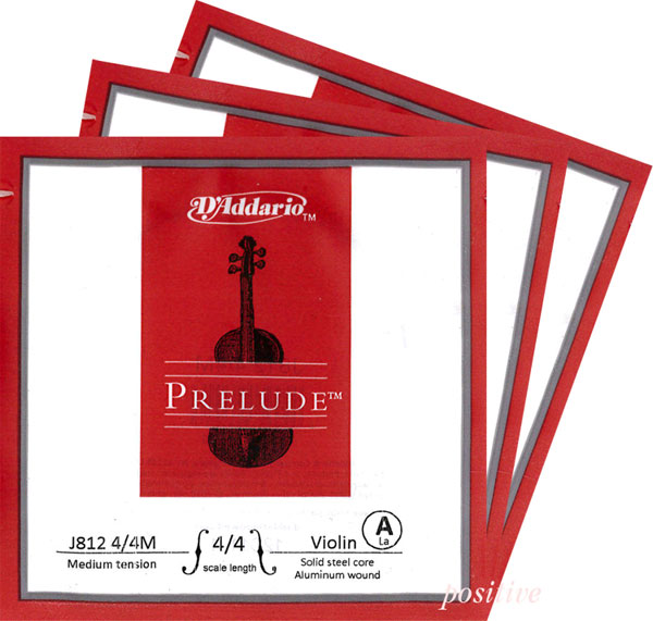 爆売り！ Prelude プレリュードバイオリン弦 2A 最大86%OFFクーポン 3D 4G 4～1 16 4 セット