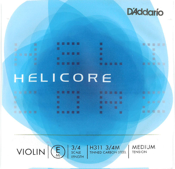 【限定セール！】 Helicore ヘリコアバイオリン弦 豪華 1E 分数 H311