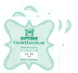 【Lenzner／Goldbrokat】ゴールドブラカットバイオリン弦 2A・3D・4Gセット 4/4サイズ