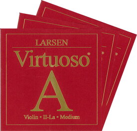 【Larsen Virtuoso】ラーセン ヴィルトーゾバイオリン弦 2A・3D・4G　SET