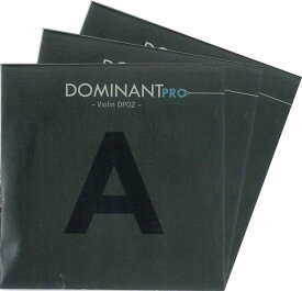 【Dominant Pro】ドミナントプロ　バイオリン弦　2A・3D・4Gセット 4/4サイズ