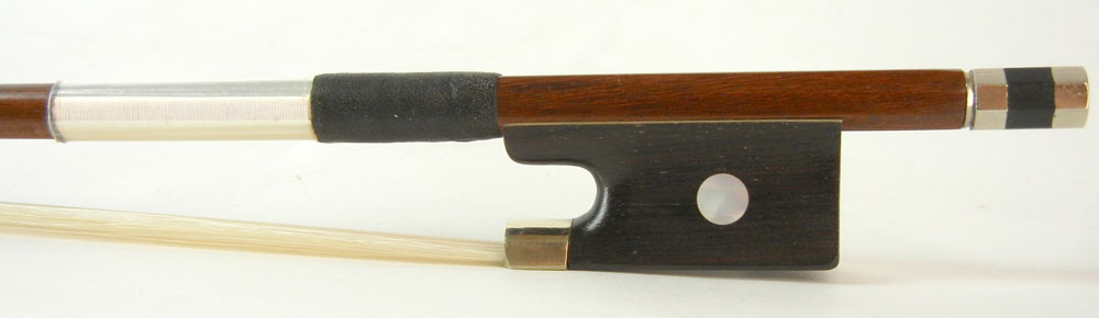 バイオリン弓　ブラジル材　3 4サイズ