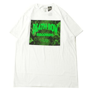 �ySALE/�Z�[���z�N���b�N�X���L���b�X���Y × �f�X���E���R�[�h CROOKS&CASTLES × DEATH ROW RECORDS BOX LOGO SMOKE S/S T�V���c WHITE / �z���C�g T�V���c ���� �X�k�[�v�h�b�O SNOOP DOGG 420