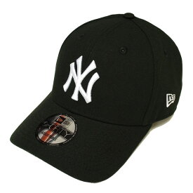 ニューエラ NEWERA 9FORTY NEW YORK YANKEES BLACK × WHITE / ブラック × ホワイト ニューヨーク ヤンキース ローキャップ 帽子 940