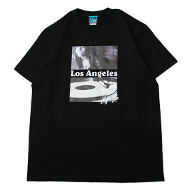 【SALE/セール】ミュージック MUSICK LIFESTYLE LA S/S Tシャツ BLACK/ブラック 半袖 Tシャツ