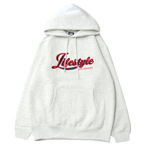 �~���[�W�b�N MUSICK LIFESTYLE SCRIPT EMBROIDERY HOODIE ASH / �A�b�V�� �t�[�h �p�[�J�[ �p�[���c���[ ���T���[���X LA