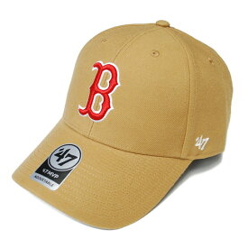 フォーティーセブン ' 47 BOSTON RED SOX MVP CAP CAMEL / キャメル ボストン レッド ソックス 6パネル キャップ 帽子