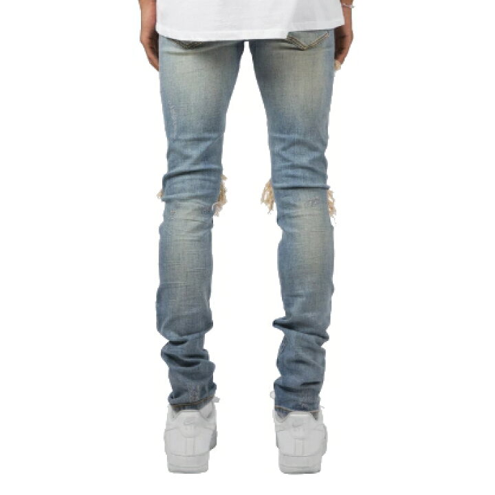 楽天市場】ミニマル mnml X162 DENIM STRETCH BLUE/ブルー デニム 