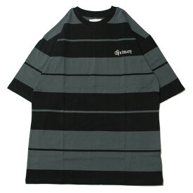 グライミー GRIMEY CAUSING PANIC OVERSIZED S/S T-SHIRTS GRAY / グレー Tシャツ 半袖