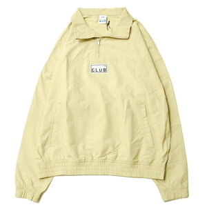 �v���N���u PRO CLUB COMFORT COTTON / NYLON HALF ZIP TRACK JACKET KHAKI / �J�[�L �i�C���� �n�[�t�W�b�v �g���b�N �W���P�b�g