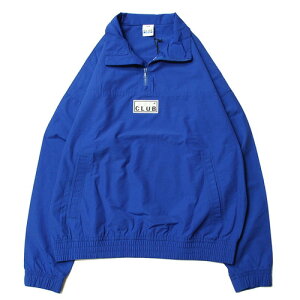 �v���N���u PRO CLUB COMFORT COTTON / NYLON HALF ZIP TRACK JACKET BLUE / �u���[ �i�C���� �n�[�t�W�b�v �g���b�N �W���P�b�g