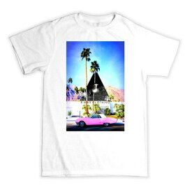 【SALE/セール】アールマックスクロージング R MAX CLOTHING VINTAGE SUMMER S/S Tシャツ WHITE/ホワイト Tシャツ 半袖　パーム アメ車