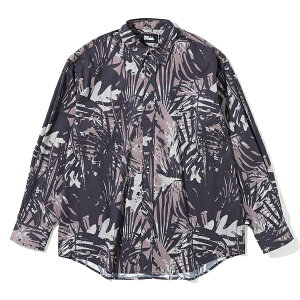 �t�@�[�X�g�_�E�� FIRST DOWN LEAF L/S SHIRT GRAY LEAF / �O���[���[�t �����O�X���[�u �V���c