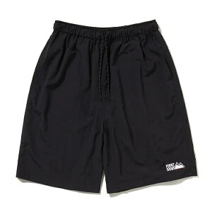 �t�@�[�X�g�_�E�� FIRST DOWN COZY TASLAN NYLON SHORTS BLACK / �u���b�N �V���[�c �n�[�t �p���c �i�C����