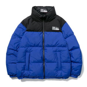 �t�@�[�X�g�_�E�� FIRST DOWN BUBBLE DOWN JACKET MICROFTR BLUE / �u���[ �o�u�� �_�E�� �W���P�b�g �}�C�N���t�g