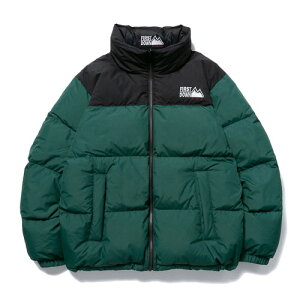 �t�@�[�X�g�_�E�� FIRST DOWN BUBBLE DOWN JACKET MICROFTR GREEN / �O���[�� �o�u�� �_�E�� �W���P�b�g �}�C�N���t�g