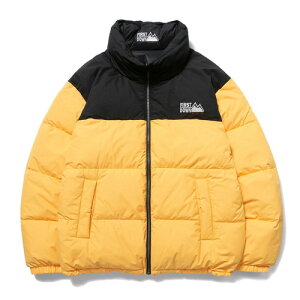 �t�@�[�X�g�_�E�� FIRST DOWN BUBBLE DOWN JACKET MICROFTR YELLOW / �C�G���[ �o�u�� �_�E�� �W���P�b�g �}�C�N���t�g