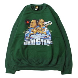 【SALE/セール】ラップ アタック RAP ATTACK NUTHIN' BUT A G THANG SWEAT FOREST GREEN / フォレスト グリーン スウェット トレーナー