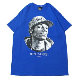 ラップ アタック RAP ATTACK BROADUS S/S Tシャツ BLUE / ブルー 半袖 Tシャツ