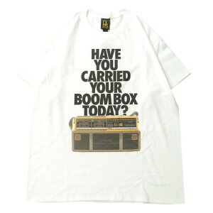 �ySALE/�Z�[���z���b�v �A�^�b�N RAP ATTACK BOOMBOX S/S T�V���c WHITE / �z���C�g ���� T�V���c