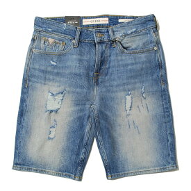 ゲス GUESS SLIM DENIM SHORTS LIGHT BLUE / ライトブルー デニム ショーツ ハーフパンツ