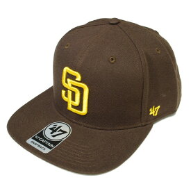 フォーティーセブン ' 47 SAN DIEGO PADRES SURE SHOT CAPTAIN SNAPBACK CAP BROWN / ブラウン サンディエゴ パドレス スナップバックキャップ 帽子