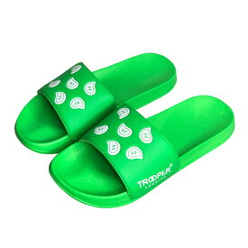 トゥルーパーアメリカ TROOPER AMERICA RUBBER SLIDE SANDAL GREEN / グリーン スライド サンダル ペイズリー