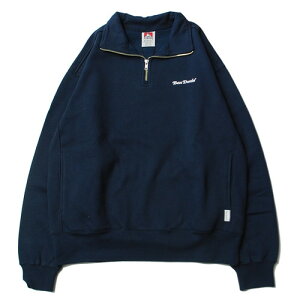 �x�� �f�C�r�X BEN DAVIS HEAVY HALF ZIP SWEAT NAVY / �l�C�r�[ �n�[�t�W�b�v �X�E�F�b�g �g���[�i�[
