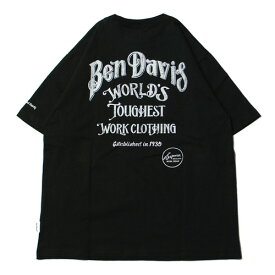 ベン デイビス BEN DAVIS CLASSIC LOGO S/S Tシャツ BLACK / ブラック 半袖