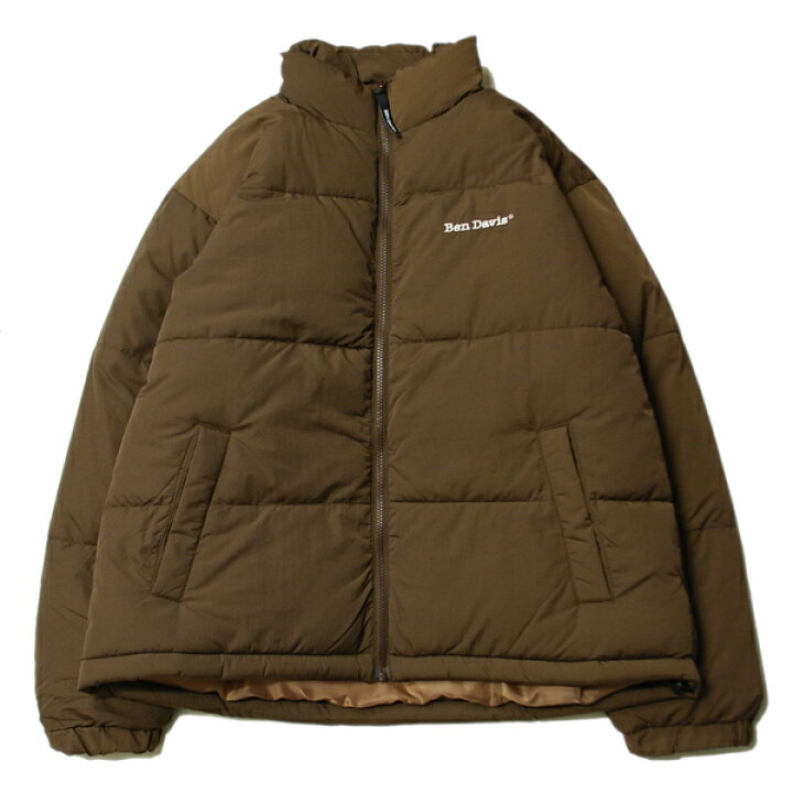 楽天市場】ベン デイビス BEN DAVIS BD PUFFER JACKET BROWN  
