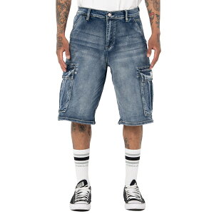 �v���N���u PRO CLUB HEAVY WEIGHT BAGGY FIT DENIM CARGO SHORTS DARK STONEWASH / �_�[�N �X�g�[���E�H�b�V�� �w�r�[�E�F�C�g �o�M�[�t�B�b�g �f�j�� �J�[�S �V���[�c �n�[�t �p���c