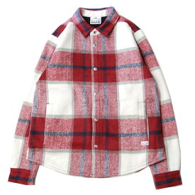 【SALE/セール】プロクラブ PRO CLUB FLANNEL WORK SHIRTS JACKET RED × WHITE / レッド × ホワイト フランネル ワーク シャツ ジャケット