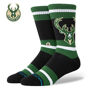 �X�^���X STANCE MILWAUKEE BUCKS PREP CREW SOCKS �N���[ �\�b�N�X �C�� ���j�Z�b�N�X �~���E�H�[�L�[ �o�b�N�X