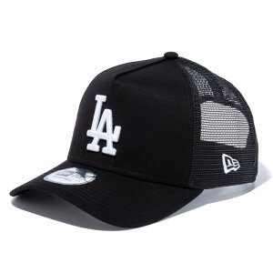 �j���[�G�� NEW ERA 9FORTY LOS ANGELES DODGERS A-FRAME TRUKER BLACK / �u���b�N ���T���[���X �h�W���[�X �i�C���t�H�[�e�B�[�g���b�J�[ ���b�V�� �L���b�v 940 CAP NEWERA