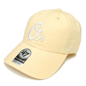 フォーティーセブン '47 BALTIMORE ORIOLES CLEAN UP CAP APRICOT / アプリコット ボルチモア オリオールズ クリーンナップ キャップ 帽子