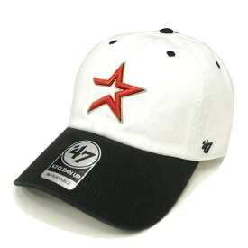 フォーティーセブン '47 HOUSTON ASTROS DOUBLE HEADER DIAMOND CLEAN UP CAP WHITE × BLACK / ホワイト × ブラック ヒューストン アストロズ クリーンナップ キャップ 帽子