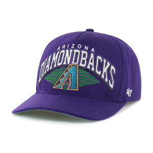 �t�H�[�e�B�[�Z�u�� '47 ARAIZONA DIAMOND BUCKS COOPERSTOWN PONOMA HITCH SNAPBACK CAP PURPLE / �p�[�v�� �A���]�i �_�C�A�����h�o�b�N�X �X�i�b�v�o�b�N �L���b�v �X�q