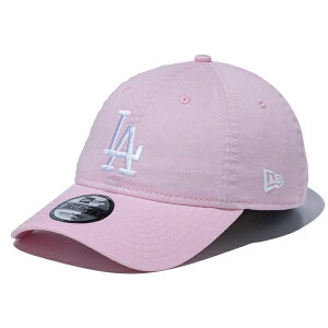�j���[�G�� NEW ERA 9TWENTY LOS ANGELES DODGERS CLOTH STRAP WASHED COTTON CAP PINK / �s���N ���T���[���X �h�W���[�X �L���b�v �X�q 920