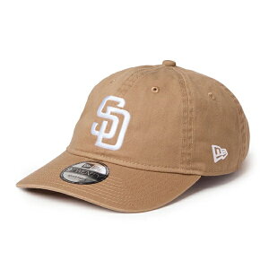 �j���[�G�� NEW ERA 9TWENTY WASHED COTTON SAN DIEGO PADRES KHAKI / �J�[�L �T���f�B�G�S �p�h���X �E�H�b�V���h�R�b�g�� �L���b�v �X�q 920 CAP