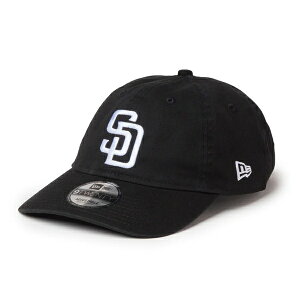 �j���[�G�� NEW ERA 9TWENTY WASHED COTTON SAN DIEGO PADRES BLACK / �u���b�N �T���f�B�G�S �p�h���X �E�H�b�V���h�R�b�g�� �L���b�v �X�q 920 CAP