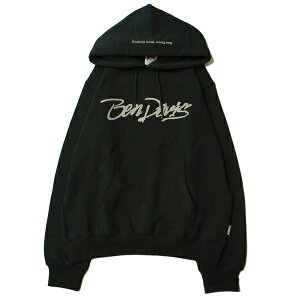 �x�� �f�C�r�X BEN DAVIS ATTENTION URAKE HOODIE INK BLACK / �C���N�u���b�N �t�[�h �W�b�v �p�[�J�[