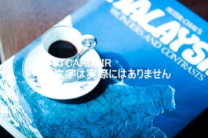 【日本のポストカード】本の上に乗せられたコーヒーカップの葉書ハガキはがきフォトカード photo by MIRO