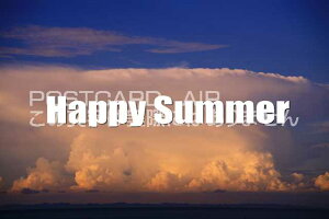 yG߉ă|XgJ[hAIRzuHappy Summervϗ_̃J[h|XgJ[hGtnKL͂