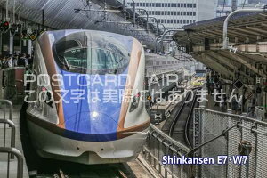 y{̊όn|XgJ[hzSuShinkansen E7 W7vkVnKL@photo by MIRO