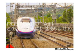 【鉄道のポストカード】「E2 Series Shinkansen」東北新幹線E2系の葉書　ハガキ　photo by MIRO