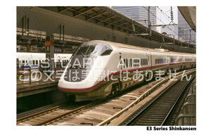yS̃|XgJ[hzuE3 Series ShinkansenvVE3V[Y܂̗t@nKL@photo by MIRO